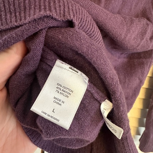 New York and Company Purple Cardigan Women’s - Picture 5 of 5